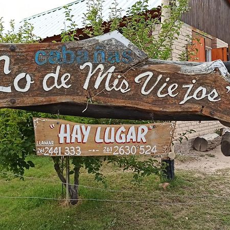 "Lo De Mis Viejos" Villa Potrerillos Eksteriør bilde